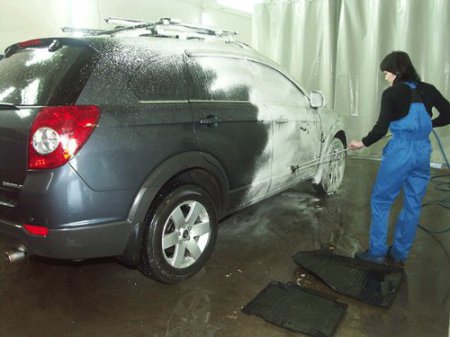 Средства, предназначенные для мытья автомобилей